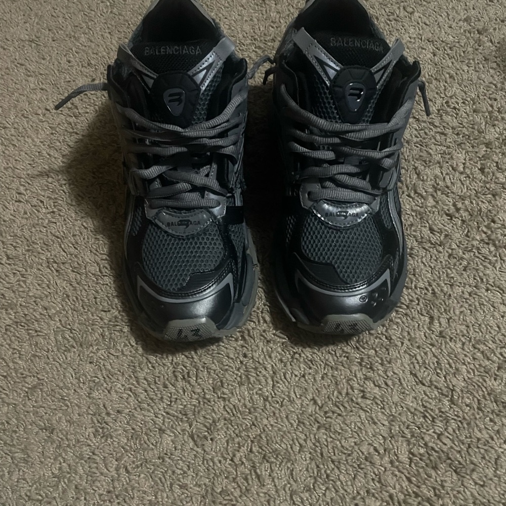 Balenciaga Black and Gray Sneakers